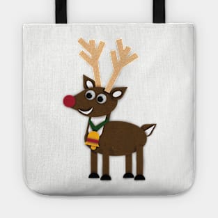 Christmas Felt Reindeer Tote