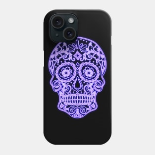 Neon skull Phone Case