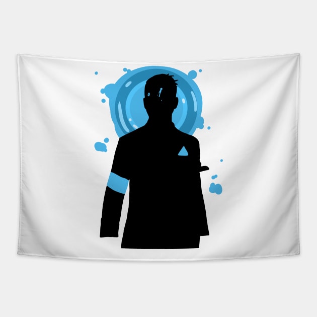 Detroit: Become Human Connor Tapestry by MilkandCookies