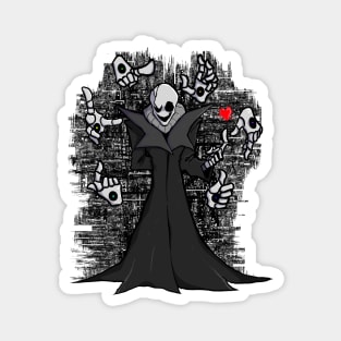 Undertale W.D Gaster mystery man fnf scientist art Magnet