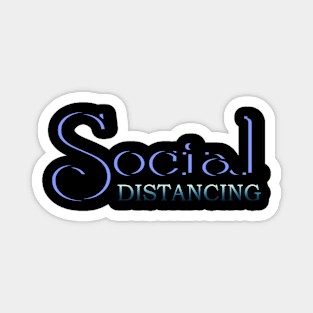 Social Distancing 7 Magnet