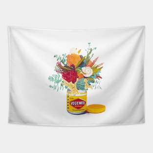 Vegemite Bouquet Tapestry