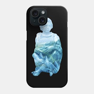 Sitting Peacefully Phone Case