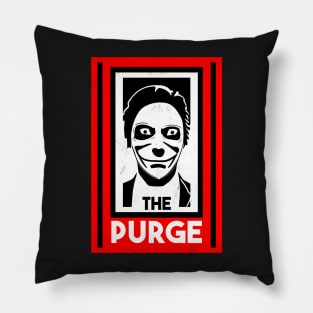 The Purge Minimalist Poster Pillow