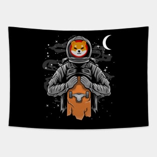 Astronaut Skate Shiba Inu Coin To The Moon Crypto Token Shib Army Cryptocurrency Wallet HODL Birthday Gift For Men Women Tapestry