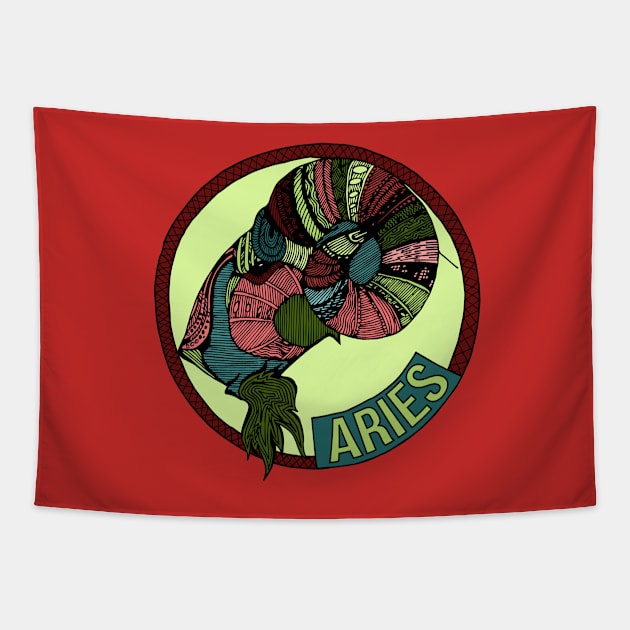 Aries Tapestry by DStudio