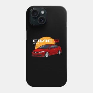 Civic SI Red Candy Phone Case