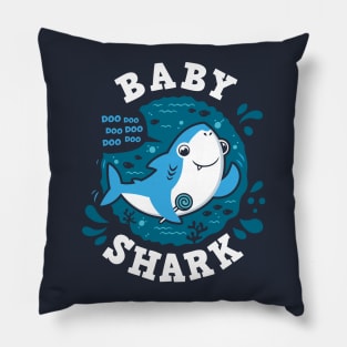 Baby Shark Boy Pillow