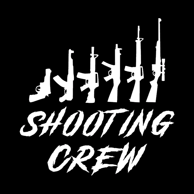 Shooting Crew Awesome Tee: Aiming for Laughter! by MKGift