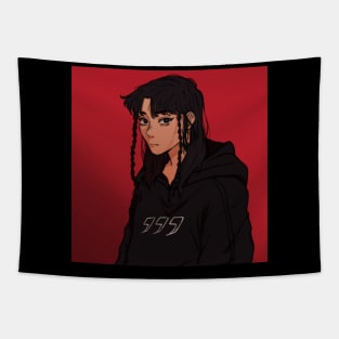 grunge girl Tapestry