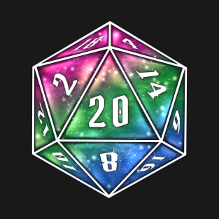 Pride D20 - Poly T-Shirt