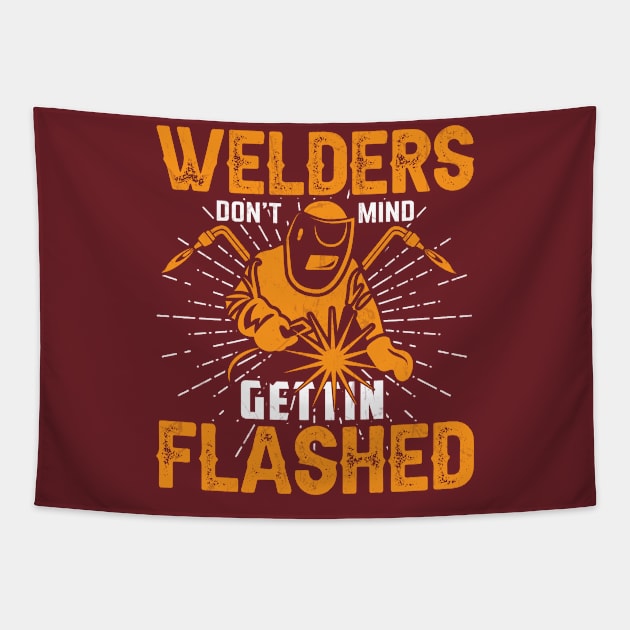 welding Tapestry by Lifestyle T-shirts