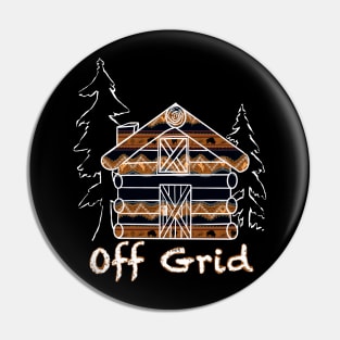 Off Grid Rustic Cabin Pin