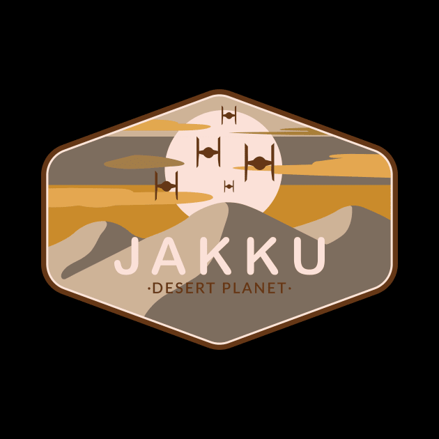 Jakku desert planet by Space Club