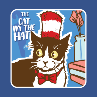 Cat in Hat Book Character T-Shirt