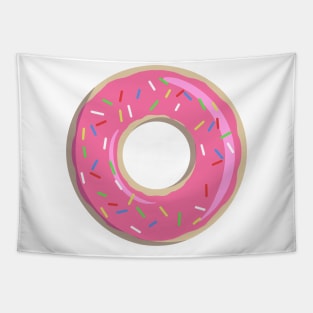 Pink Sprinkle Doughnut Tapestry