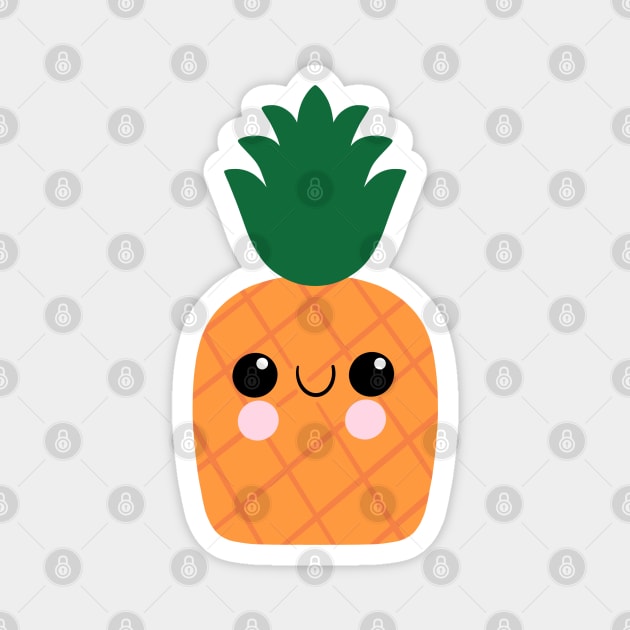 Pineapple Magnet by Sam Pernoski