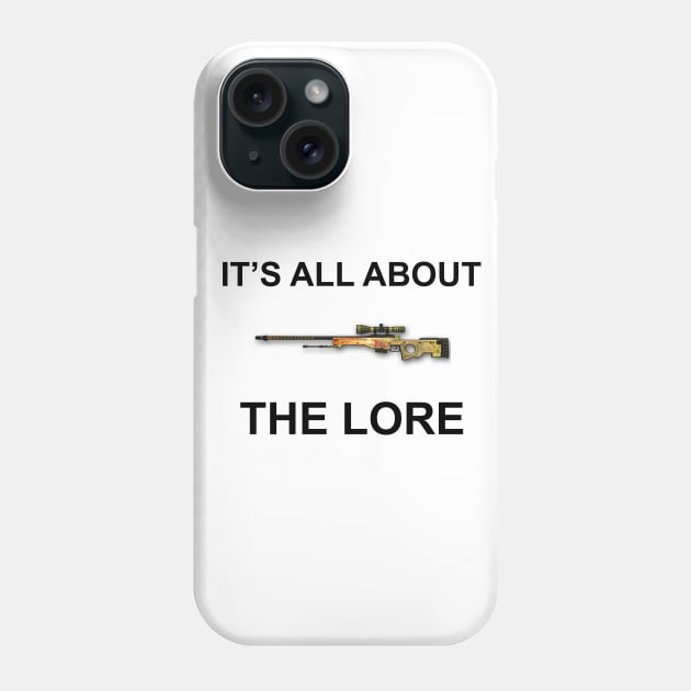 It's all about the lore Phone Case by Drimar