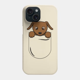 Chiweenie in a Pocket Phone Case