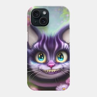 Fantasy Cute Kawaii baby Cheshire cat kitte Phone Case