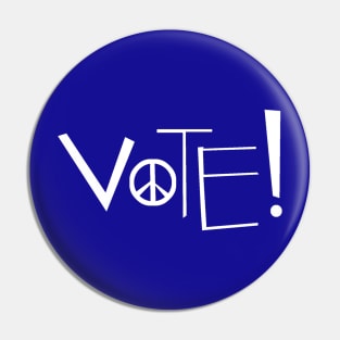 Vote for Peace Pin