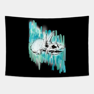 Triceratops Dinosaur Skull Tapestry