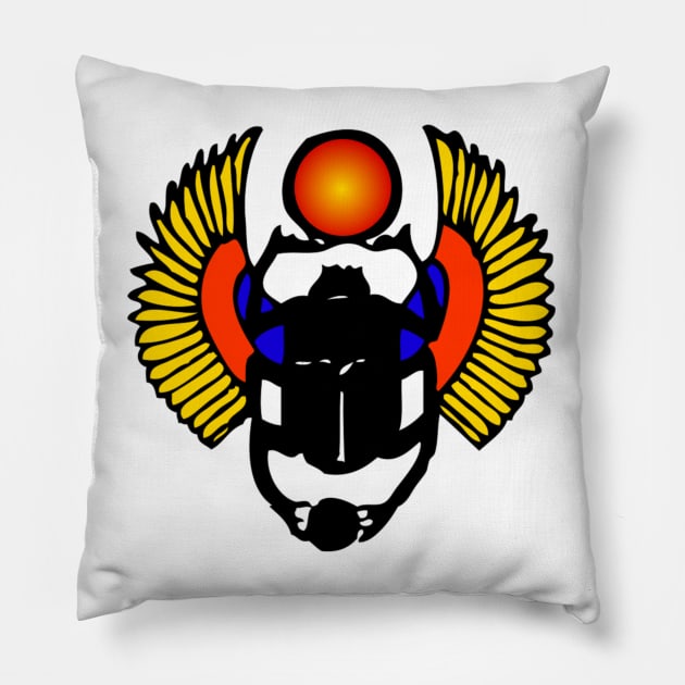 Scarab Pillow by Designs by Dyer