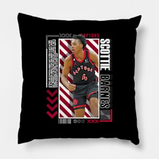 Scottie Barnes Paper Version 10 Pillow