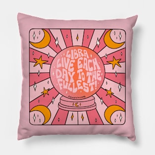 Libra Crystal Ball Pillow