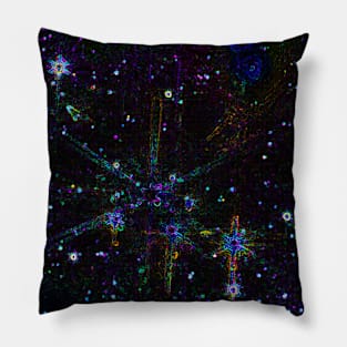 Black Panther Art - Glowing Edges 248 Pillow