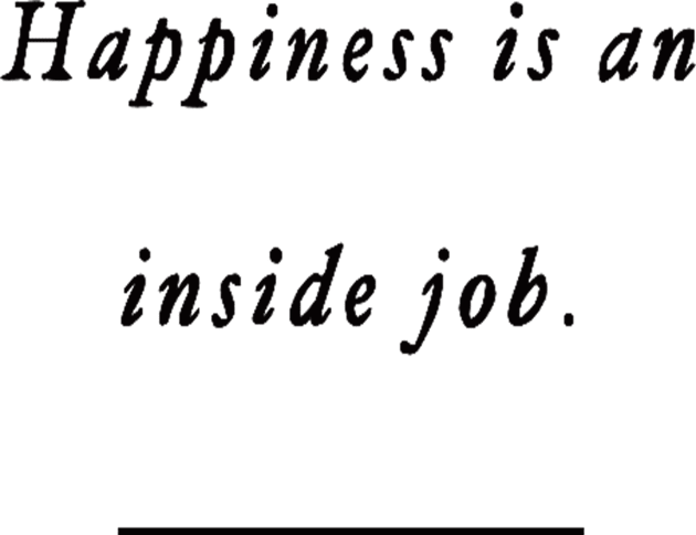 happiness is an inside job Kids T-Shirt by StonedDesigner