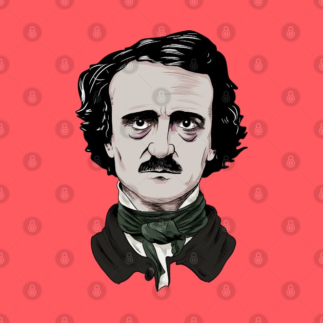 Edgar Allan Poe by Black Snow Comics