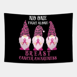 No one fight alone breast cancer awareness Tapestry