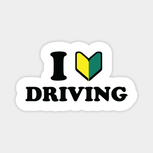 I Wakaba [Heart/Love] Driving Magnet