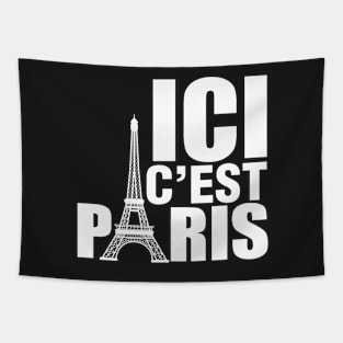 Ici c'est Paris t-shirt Tapestry