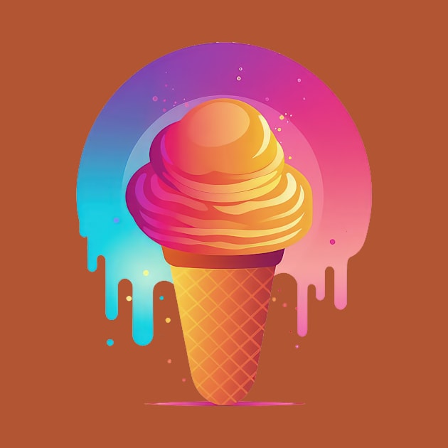 Ice cream rainbow by gugacurado