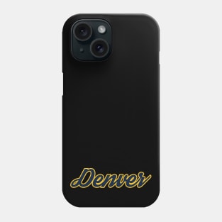 Denver Streetwear Phone Case