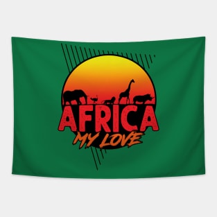 Africa My Love Tapestry