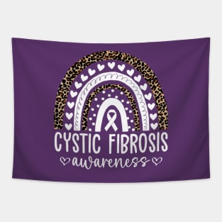 In May We Wear Purple for Cystic Fibrosis Awareness Tapestry