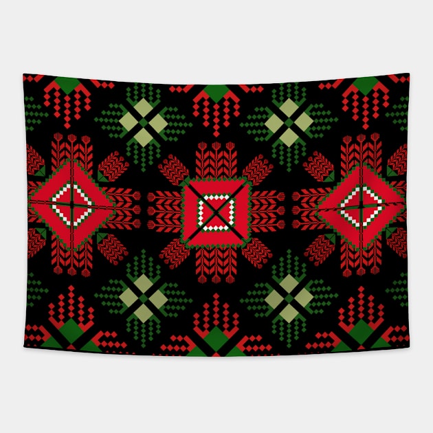 The beauty of Christmas Tapestry by noke pattern