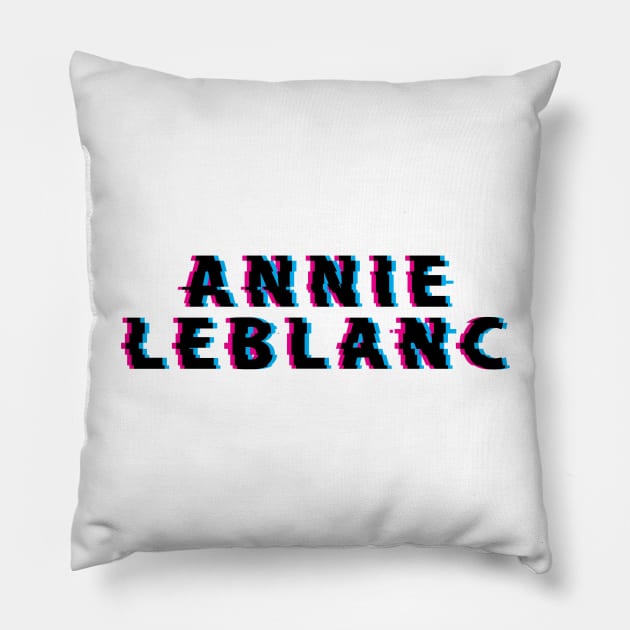 Annie LeBlanc 1 Pillow by marawei