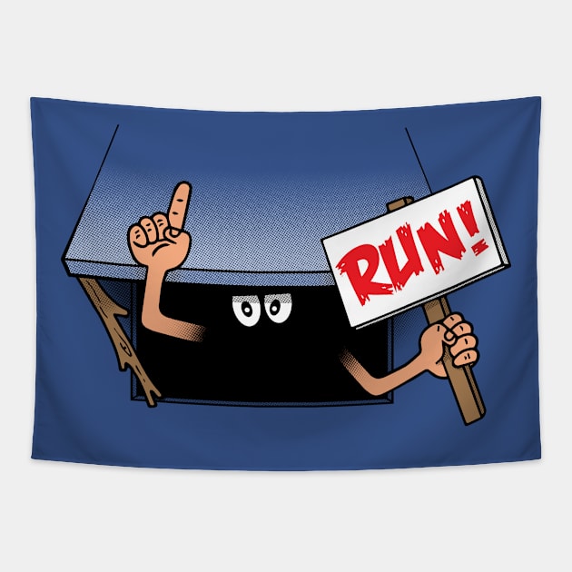 RUN Tapestry by TrulyMadlyGeekly