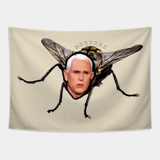 Mike Flies Pence Tapestry by HERU CAMPING