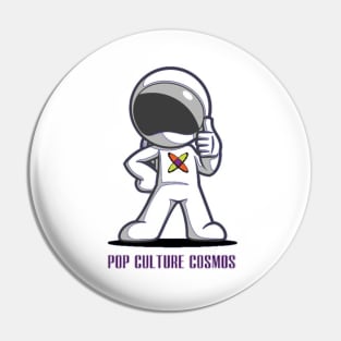 Pop Culture Cosmos Logo Front/Back Tee Pin