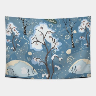 Winter Forest Tapestry