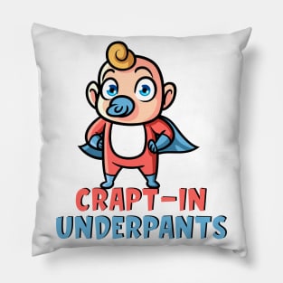 Crapt-In Underpants Pillow