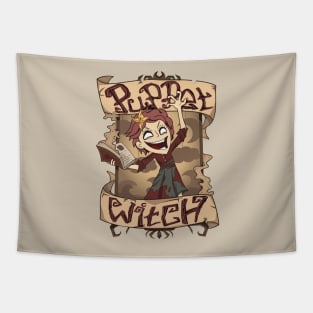 Puppet Witch Tapestry