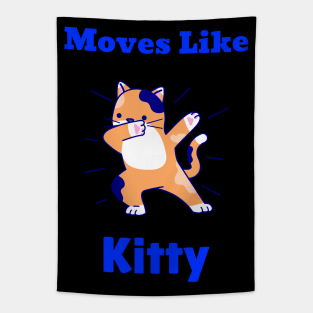 Moves Like Kitty Tapestry