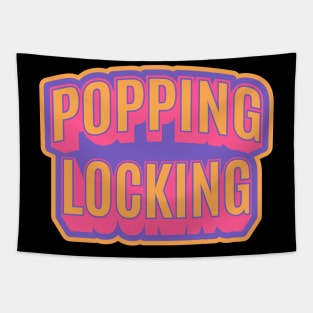 Popping and Locking - Breakdance -  B-Boys and B-Girls Tapestry