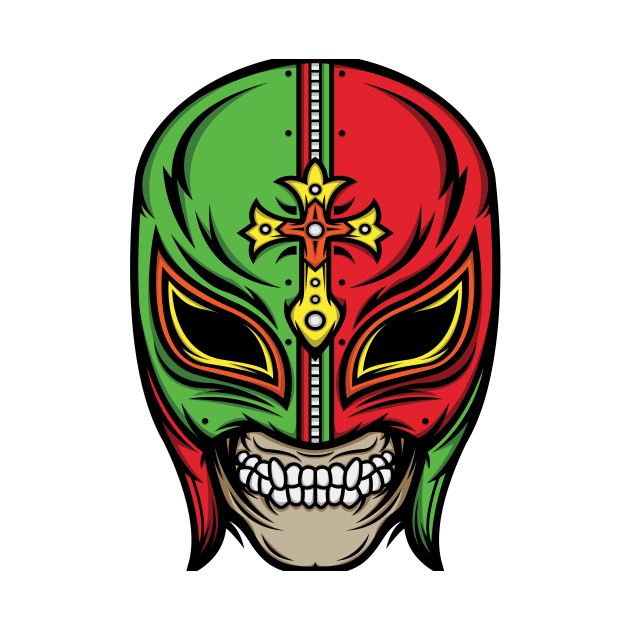 Luchador - Lucha libre 619 - Enmascarado by verde